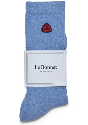 1 Pack Socks Light Blue Sky