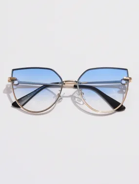 1pair Cat Eye Fashion Glasses