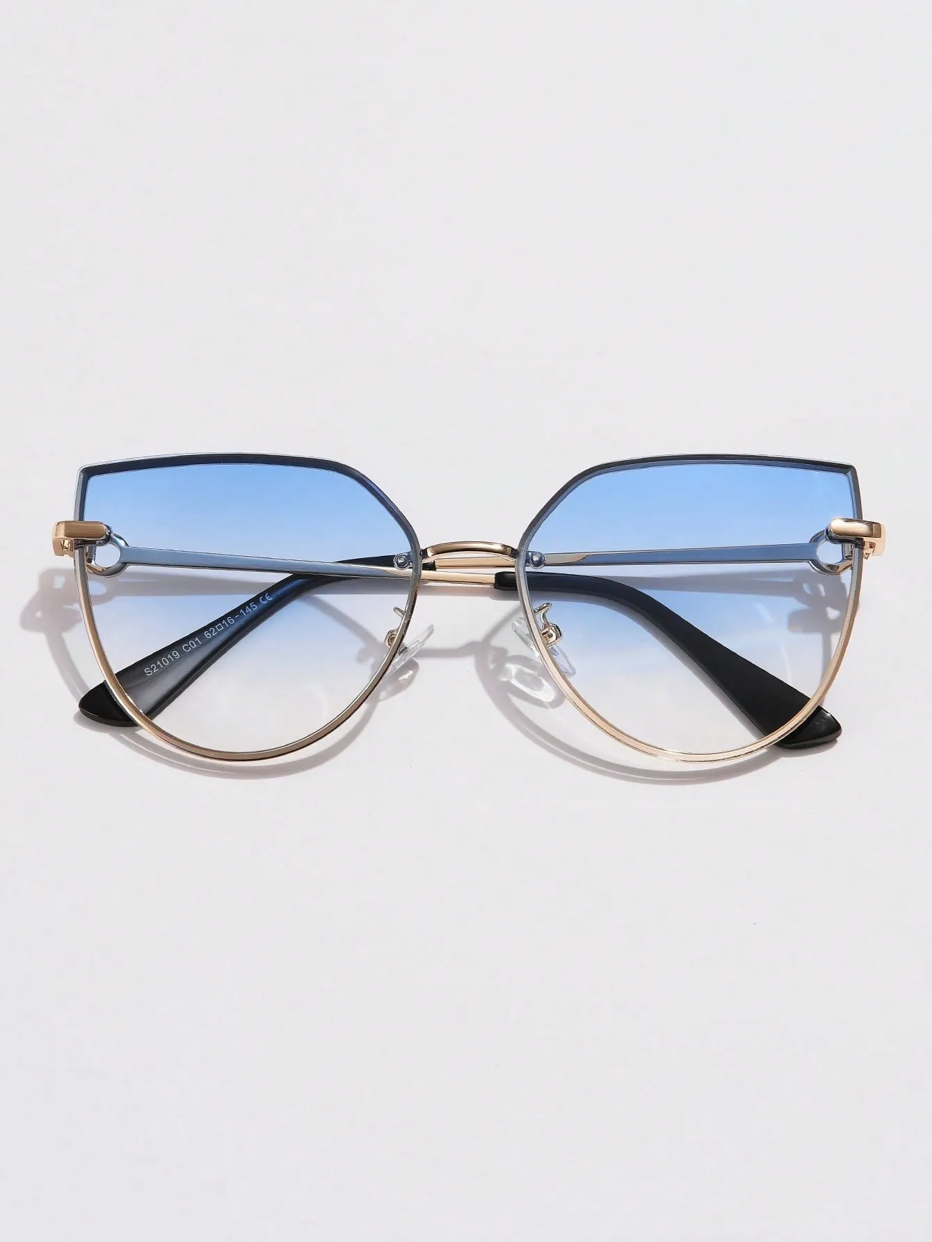 1pair Cat Eye Fashion Glasses