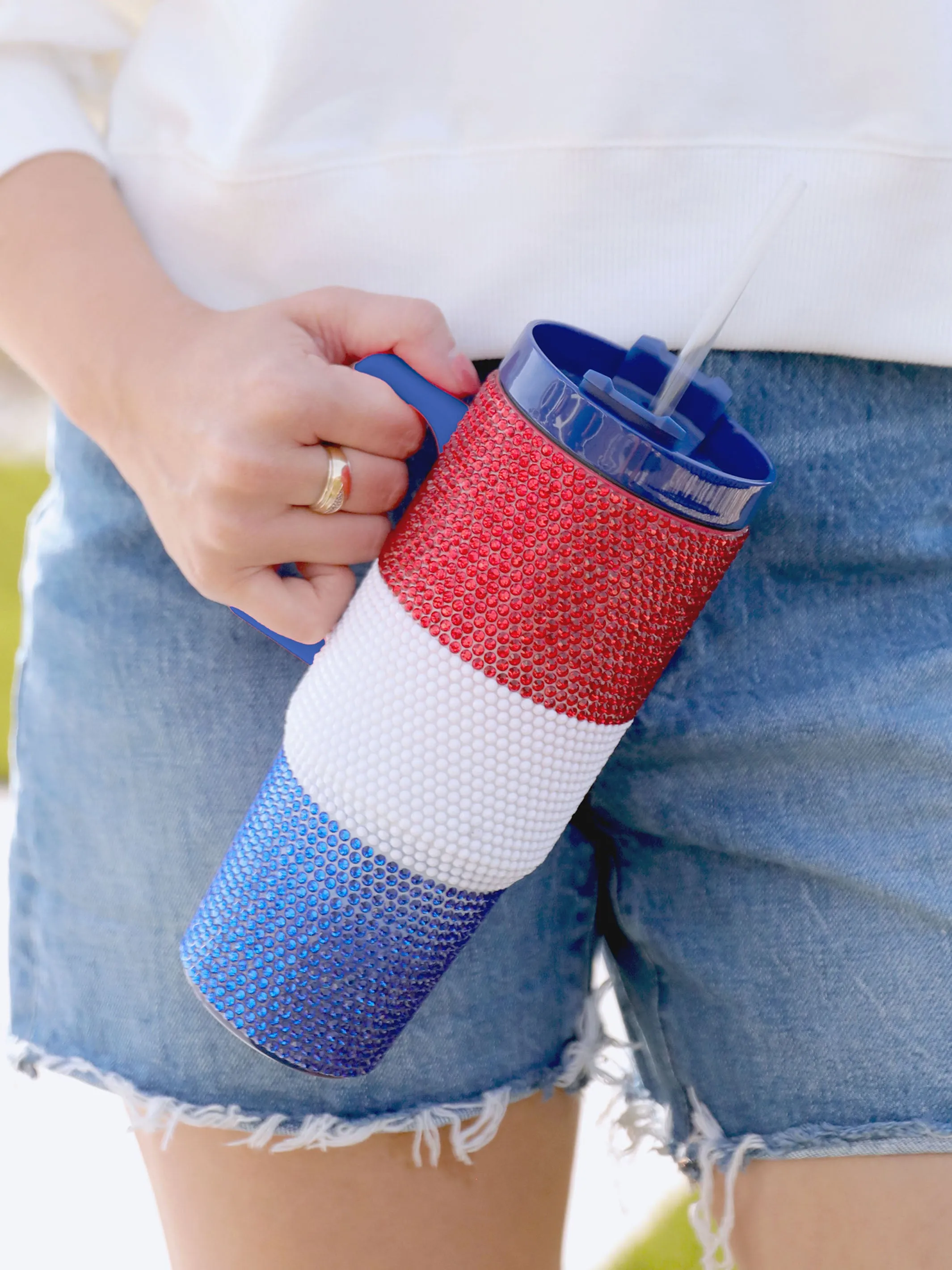 30oz Stainless To-Go Tumbler | Colorblock