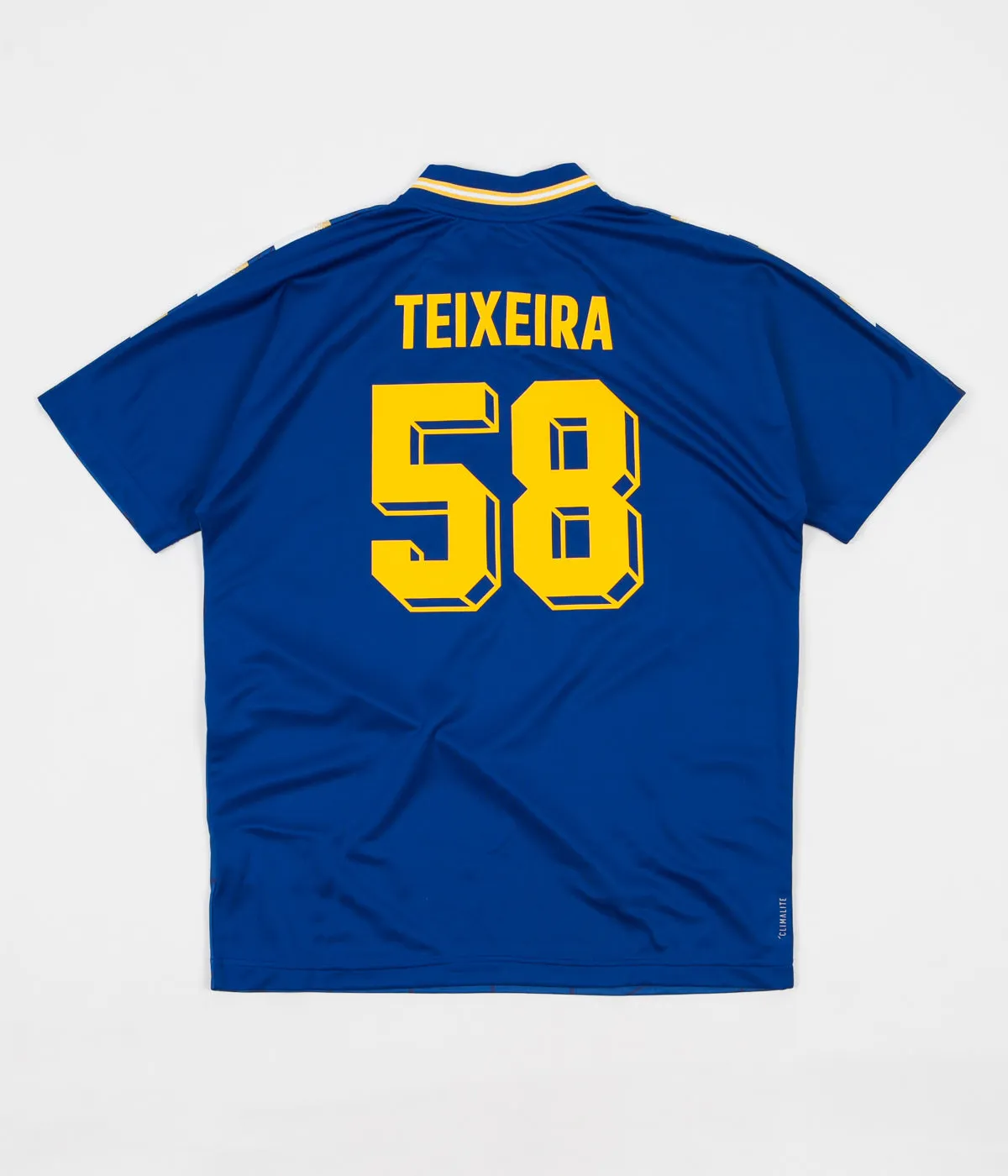 Adidas Teixeira Jersey - Collegiate Royal / Bold Gold / White