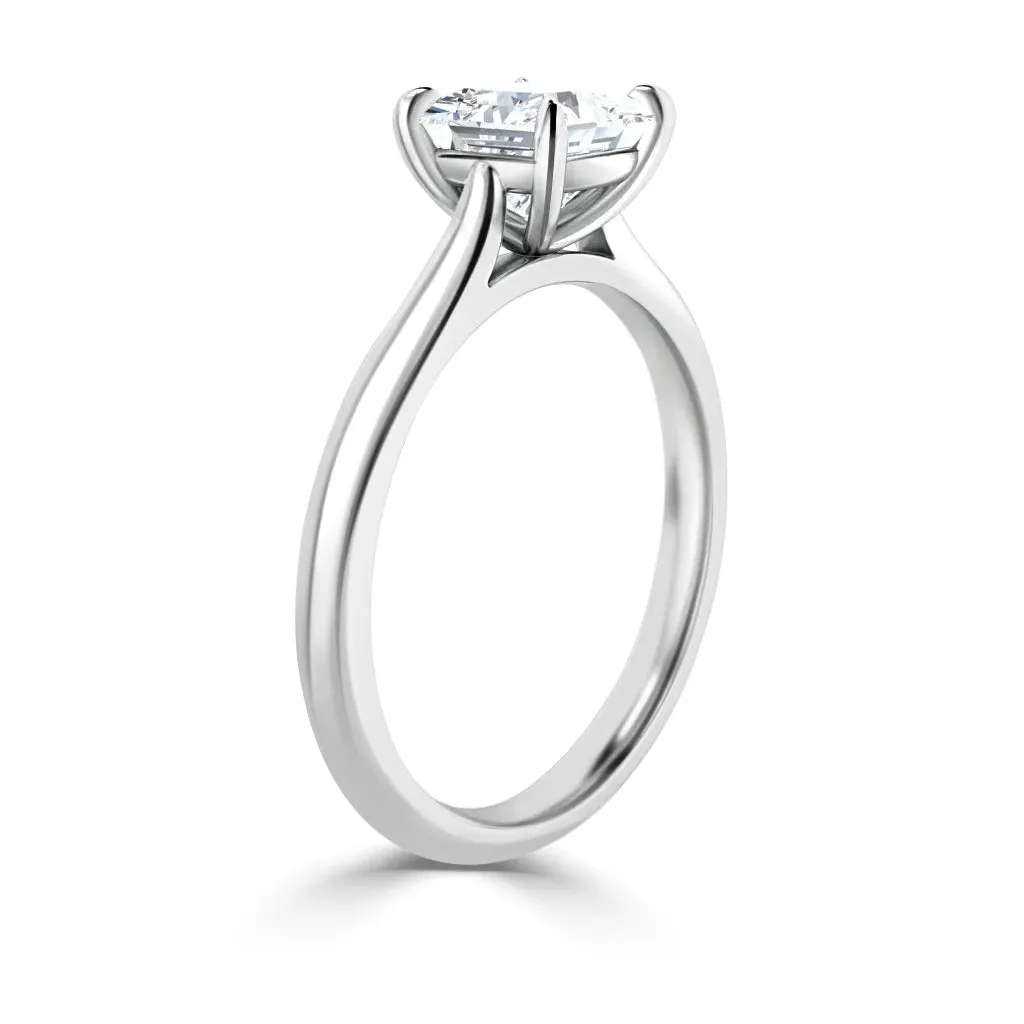 Alexandra - 18ct White Gold - Asscher