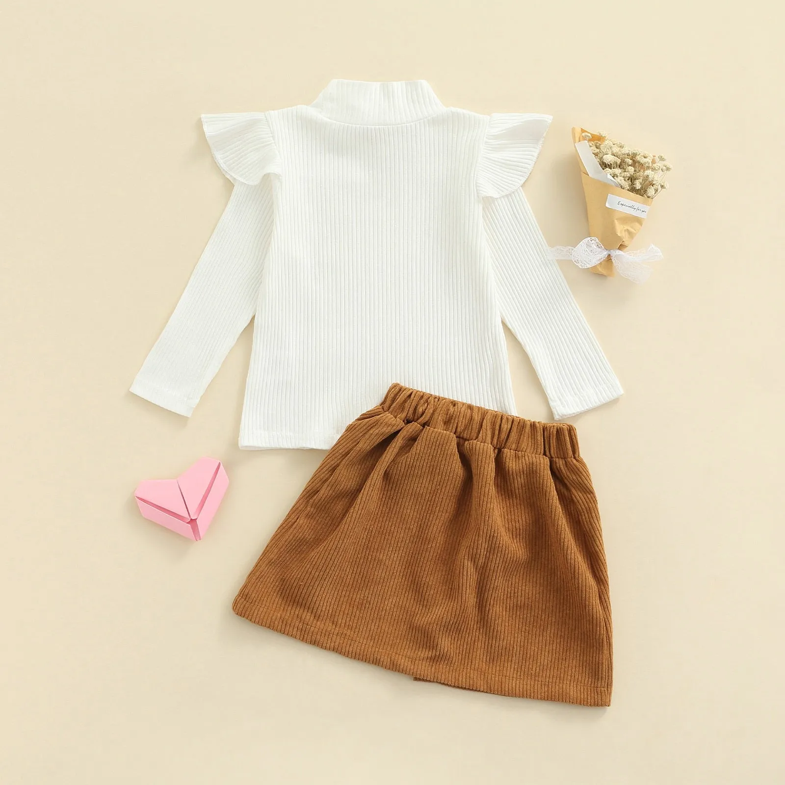 ANEZKA Corduroy Skirt Outfit