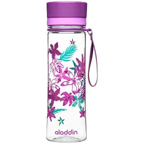 Aveo-Water-Bottle-0.6L-Purple-(Graphics-)