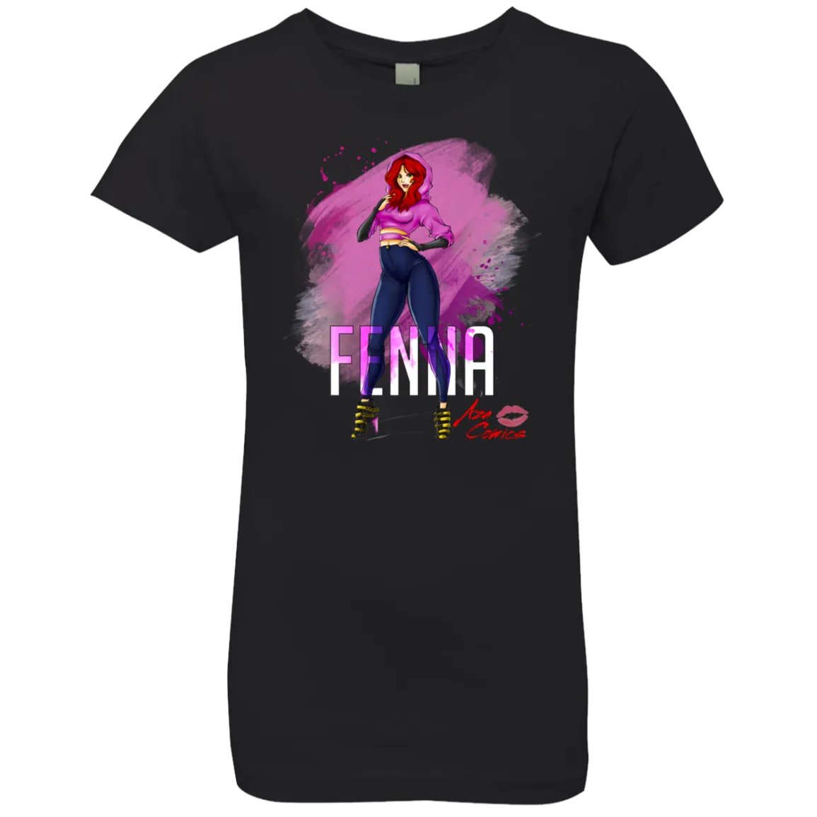 Aza Comics Fenna Girls Princess Tee