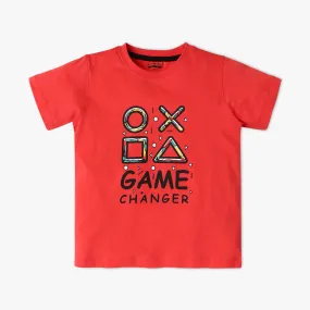 Boy's Regular Fit Graphic T-Shirt