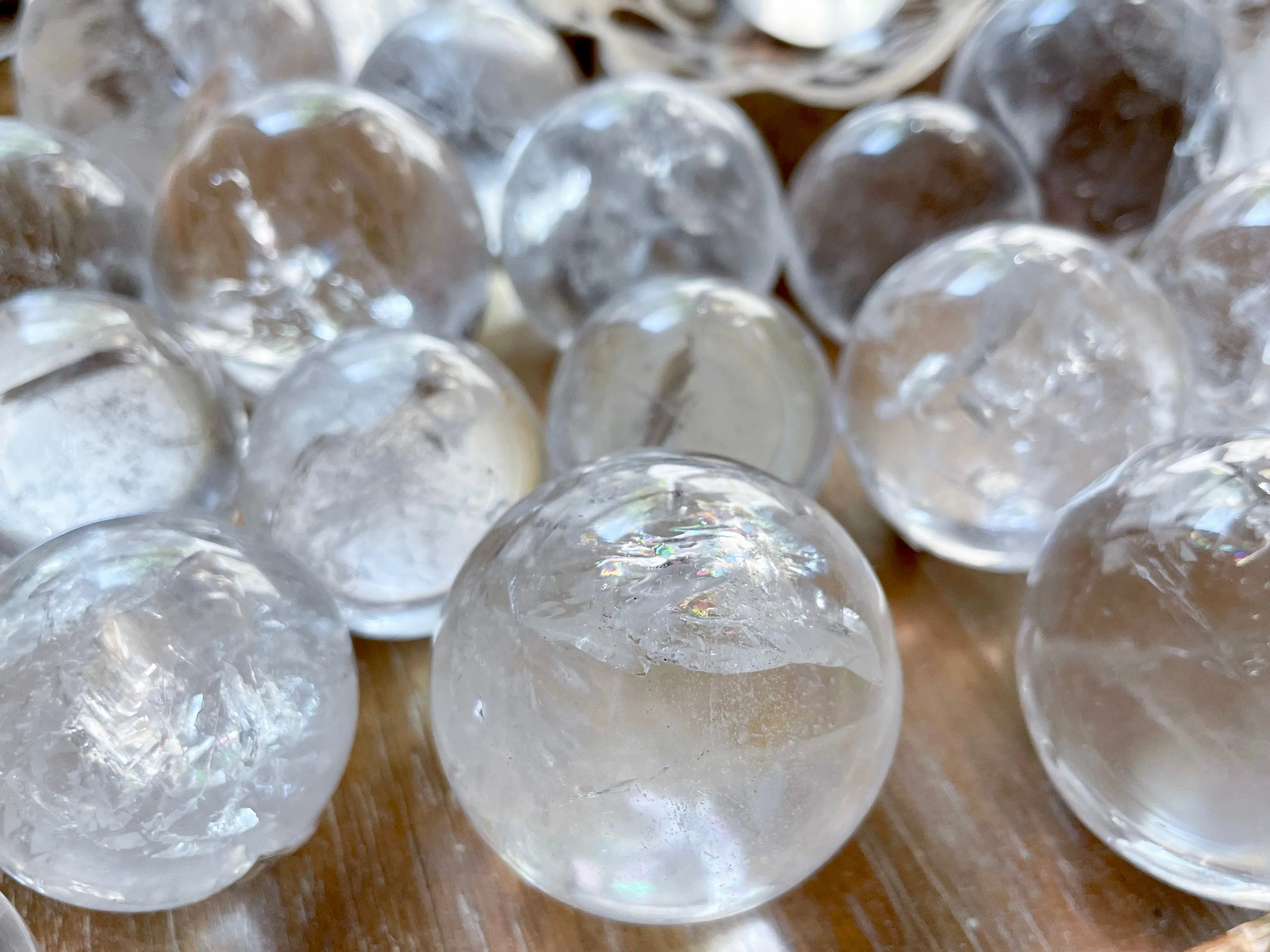 Brazilian Clear Quartz Mini Sphere