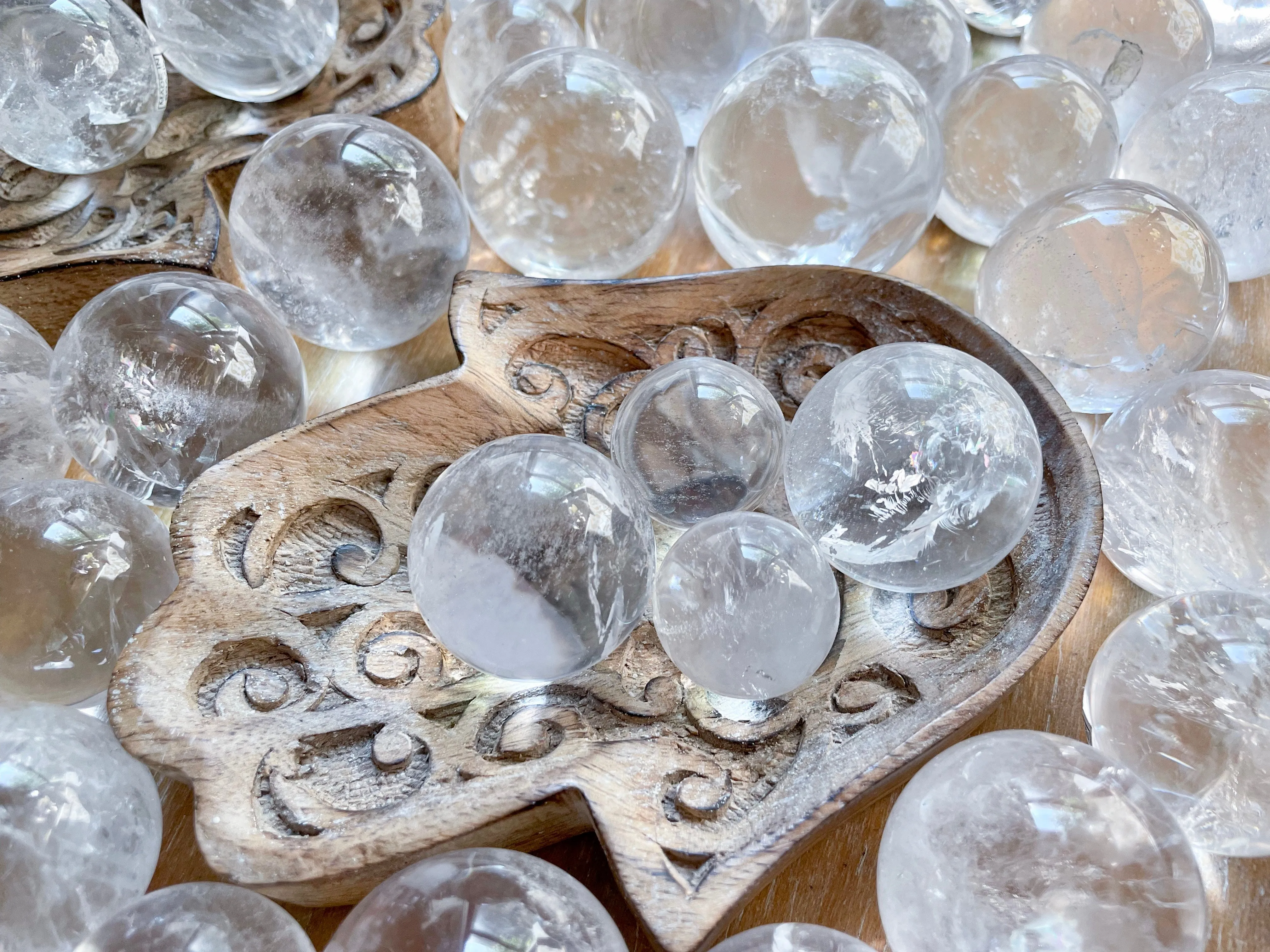 Brazilian Clear Quartz Mini Sphere