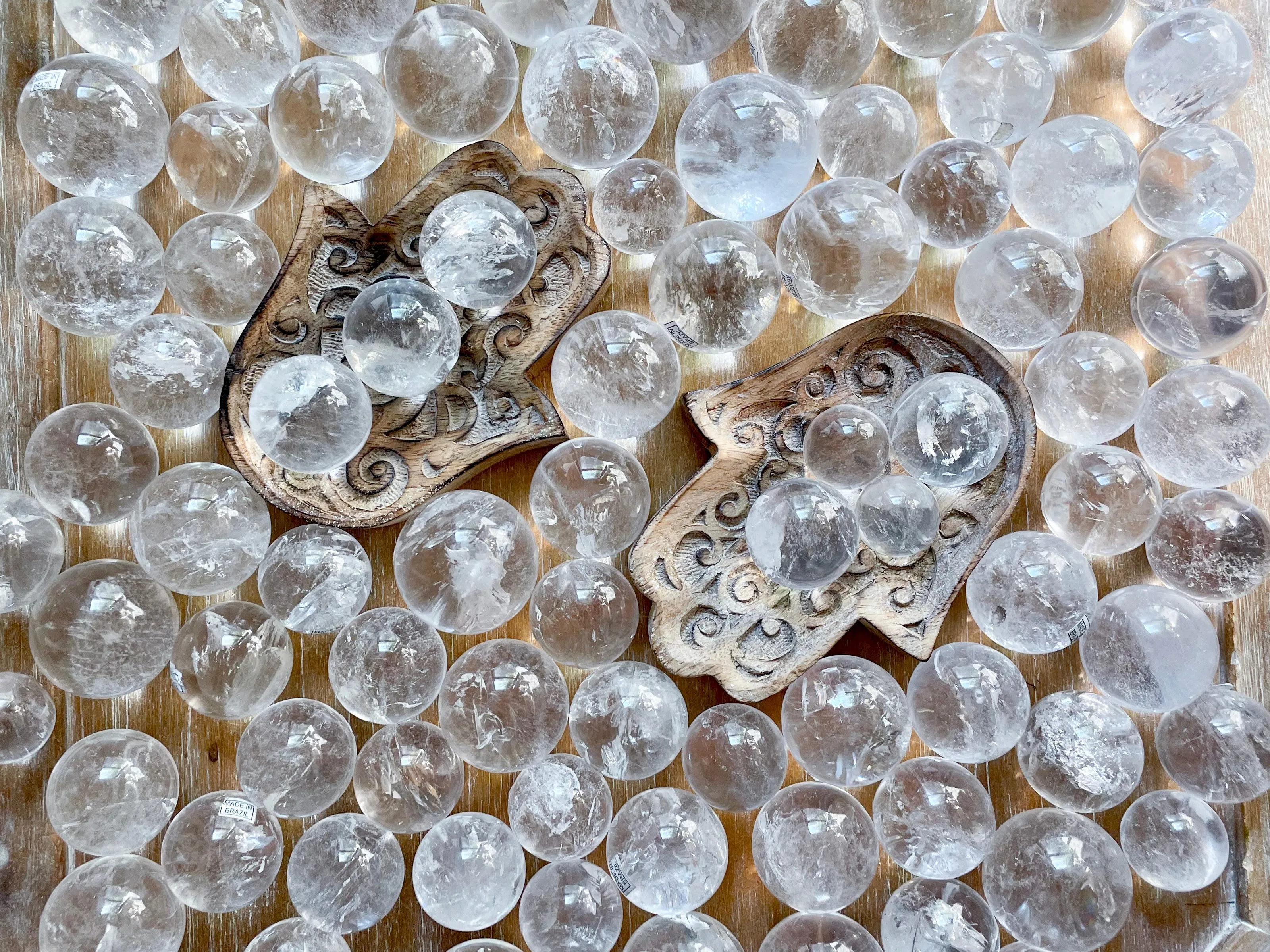 Brazilian Clear Quartz Mini Sphere