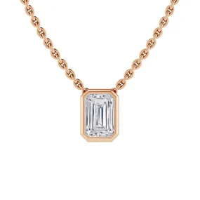 Brooklyn - 18ct Rose Gold - Emerald