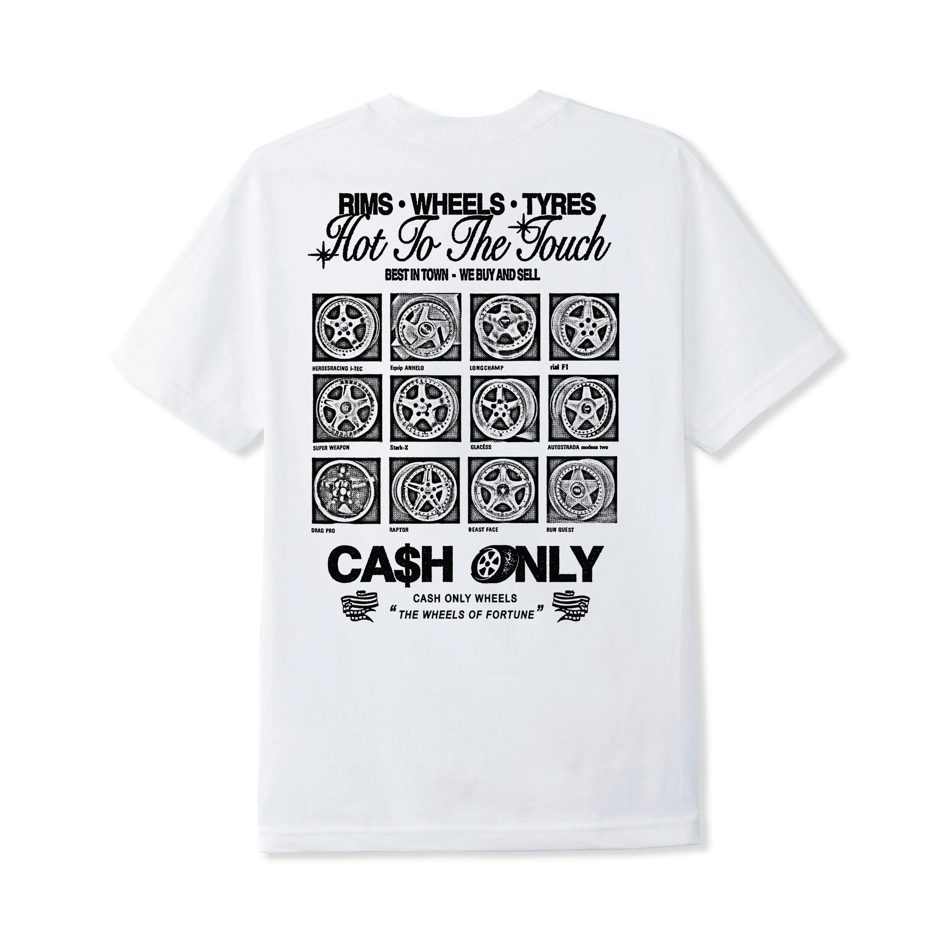 Cash Only Wheels T-Shirt