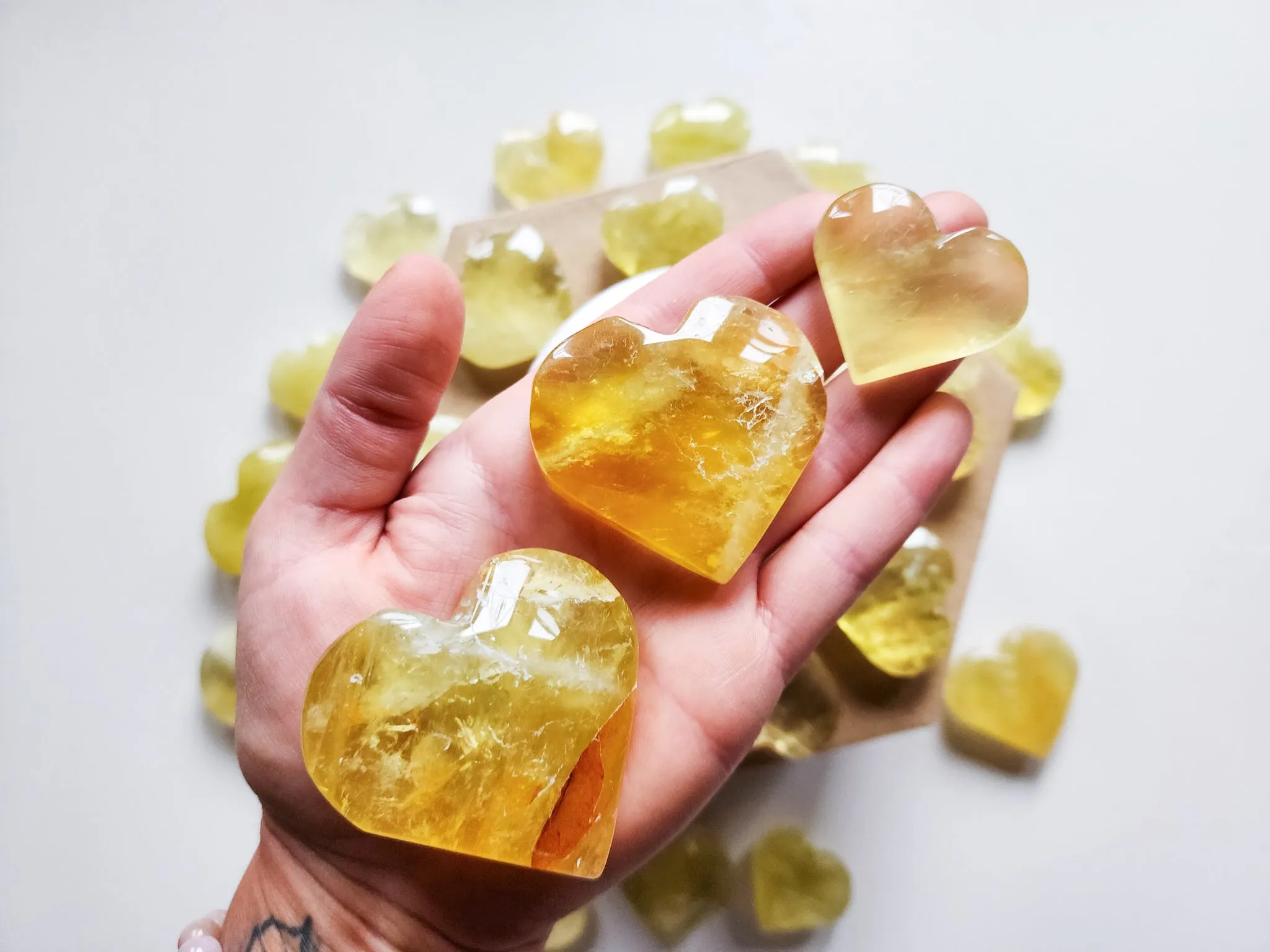 Citrine Heart