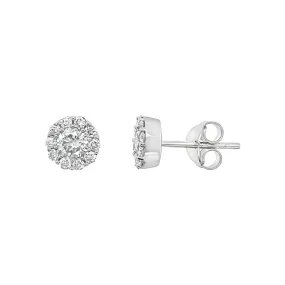 Clara by Martin Binder Diamond Halo Stud Earrings (0.85 ct. tw.)