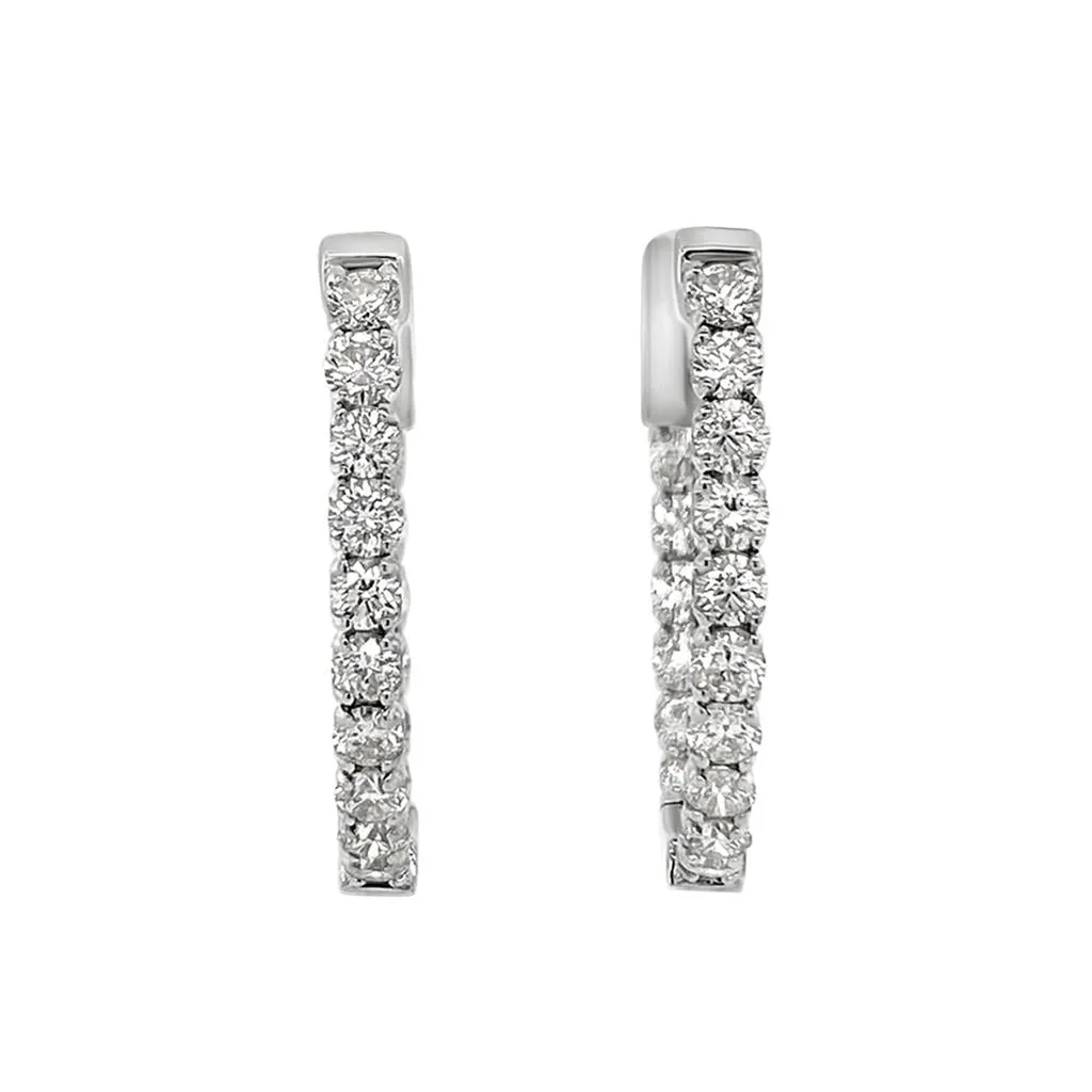 Clara by Martin Binder Diamond Hoop Earrings (1.47 ct. tw.)