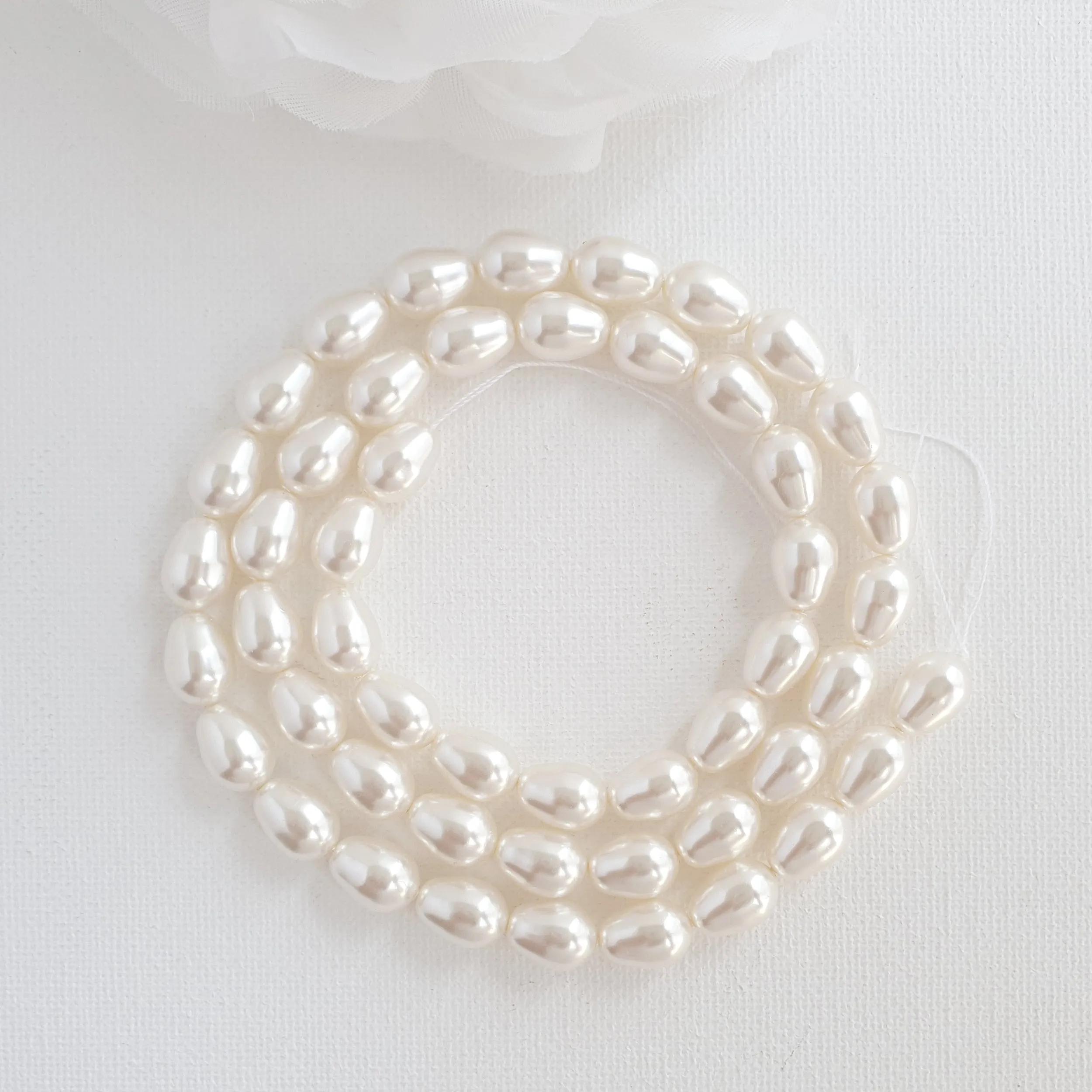 Clip On Pearl Earrings- Hayley