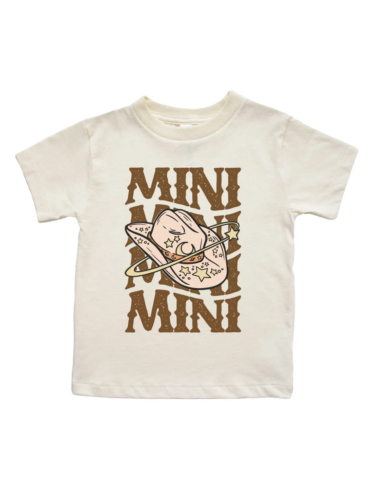 Cowgirl Mini Kids Shirt - Natural