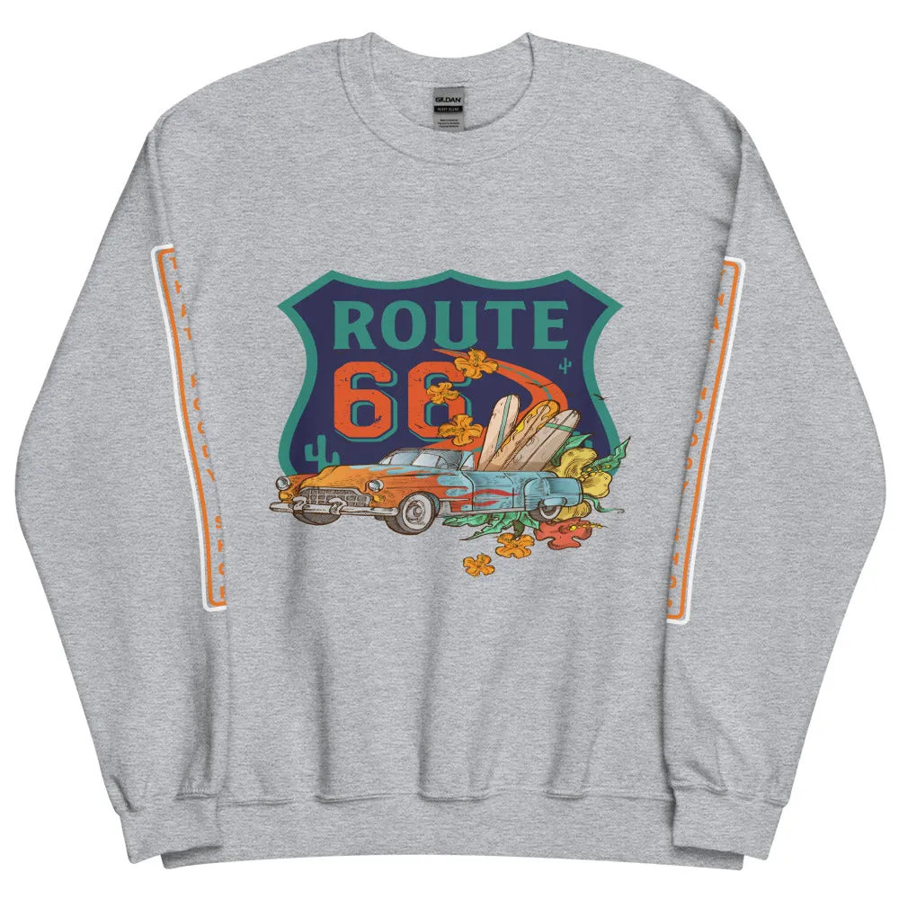 Cruisin Route 66 Unisex Sweatshirt