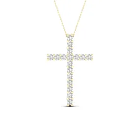 Diamond Cross Chain Included