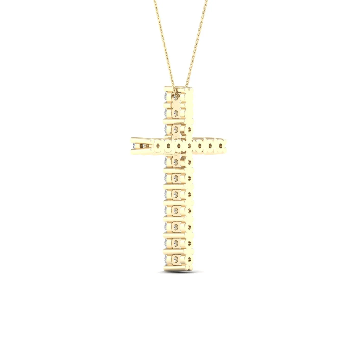 Diamond Cross Chain Included