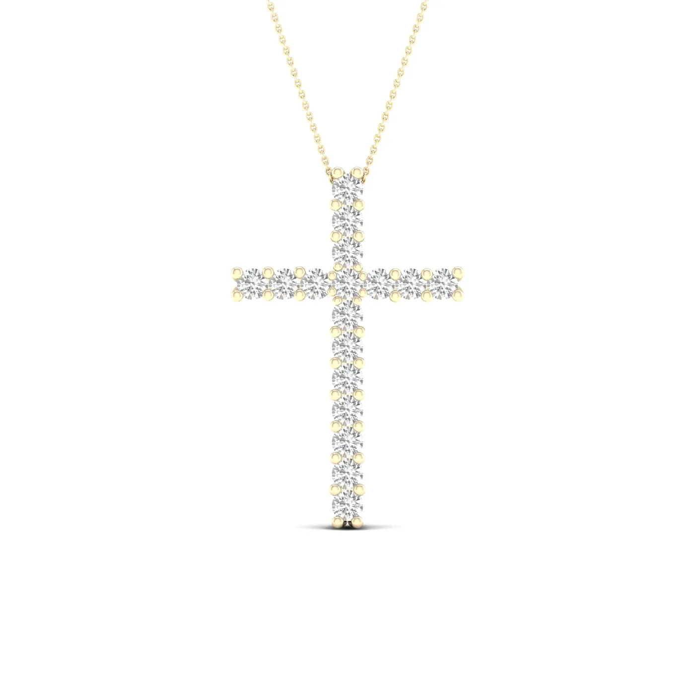 Diamond Cross Chain Included