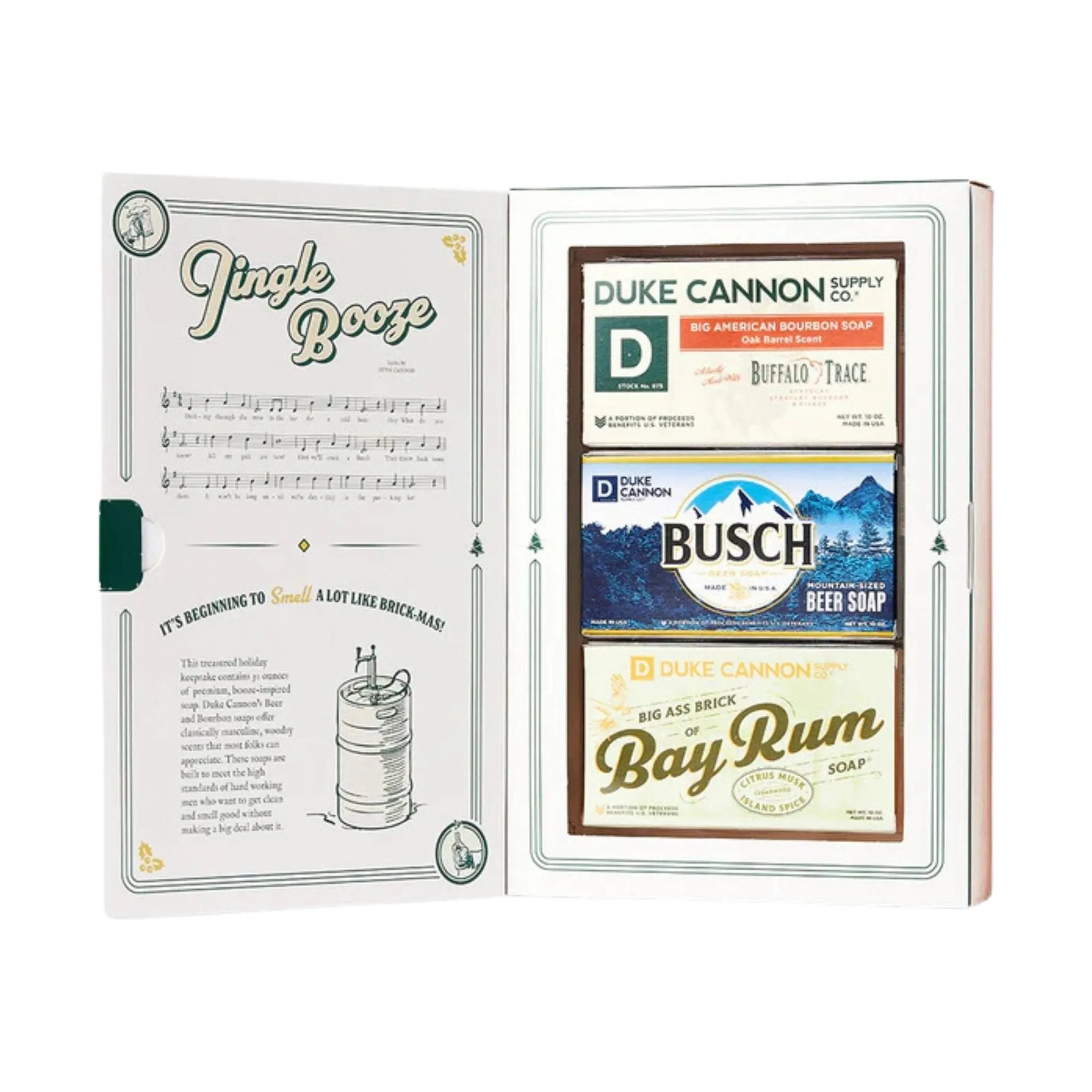 Duke Cannon Jingle Booze Gift Set - Green