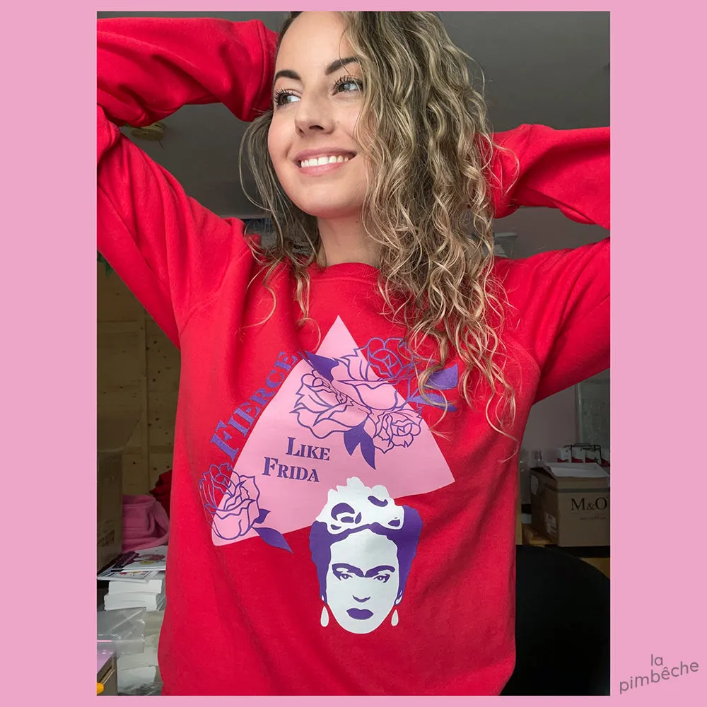 Fierce Like Frida crewneck