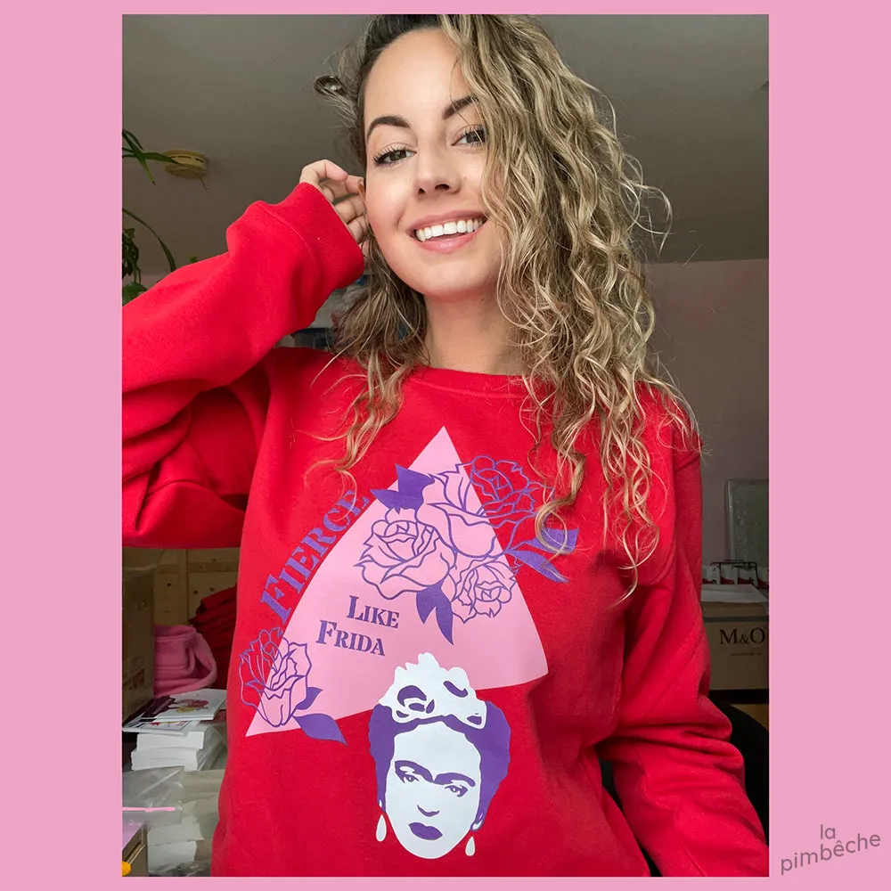 Fierce Like Frida crewneck