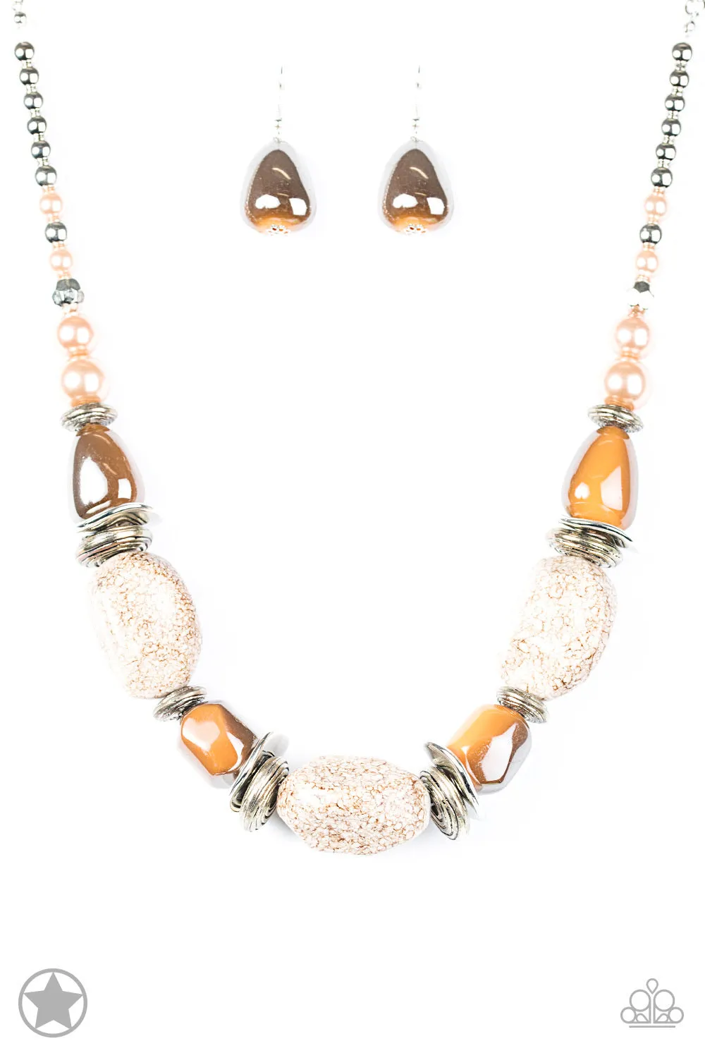 In Good Glazes Peach-Necklace