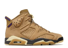 Jordan Retro 6’s Gore-Tex Brown Kelp (WMNS)