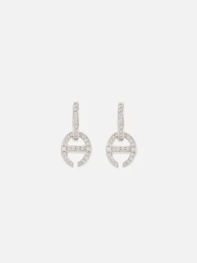 Klaasp Earrings With Diamonds