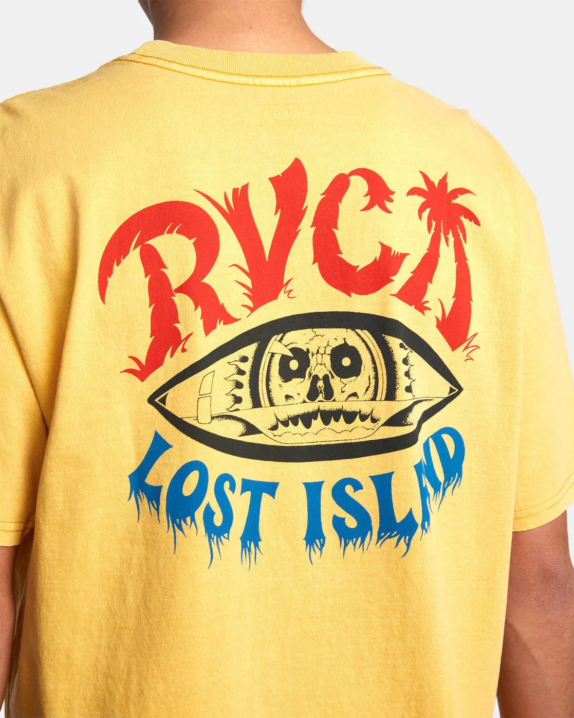 Lost Island Tee - Vintage Gold