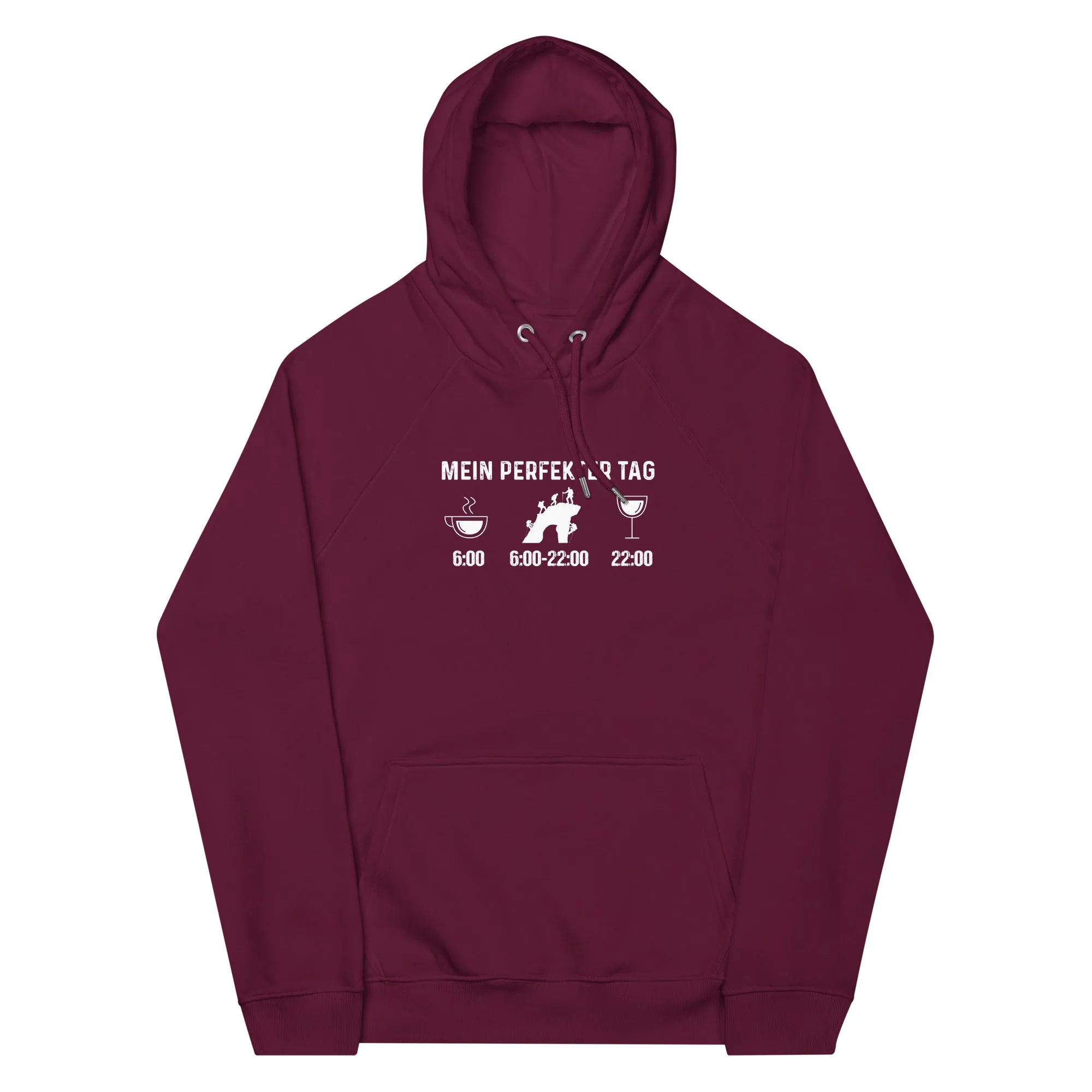 Mein Perfekter Tag - Unisex Premium Organic Hoodie