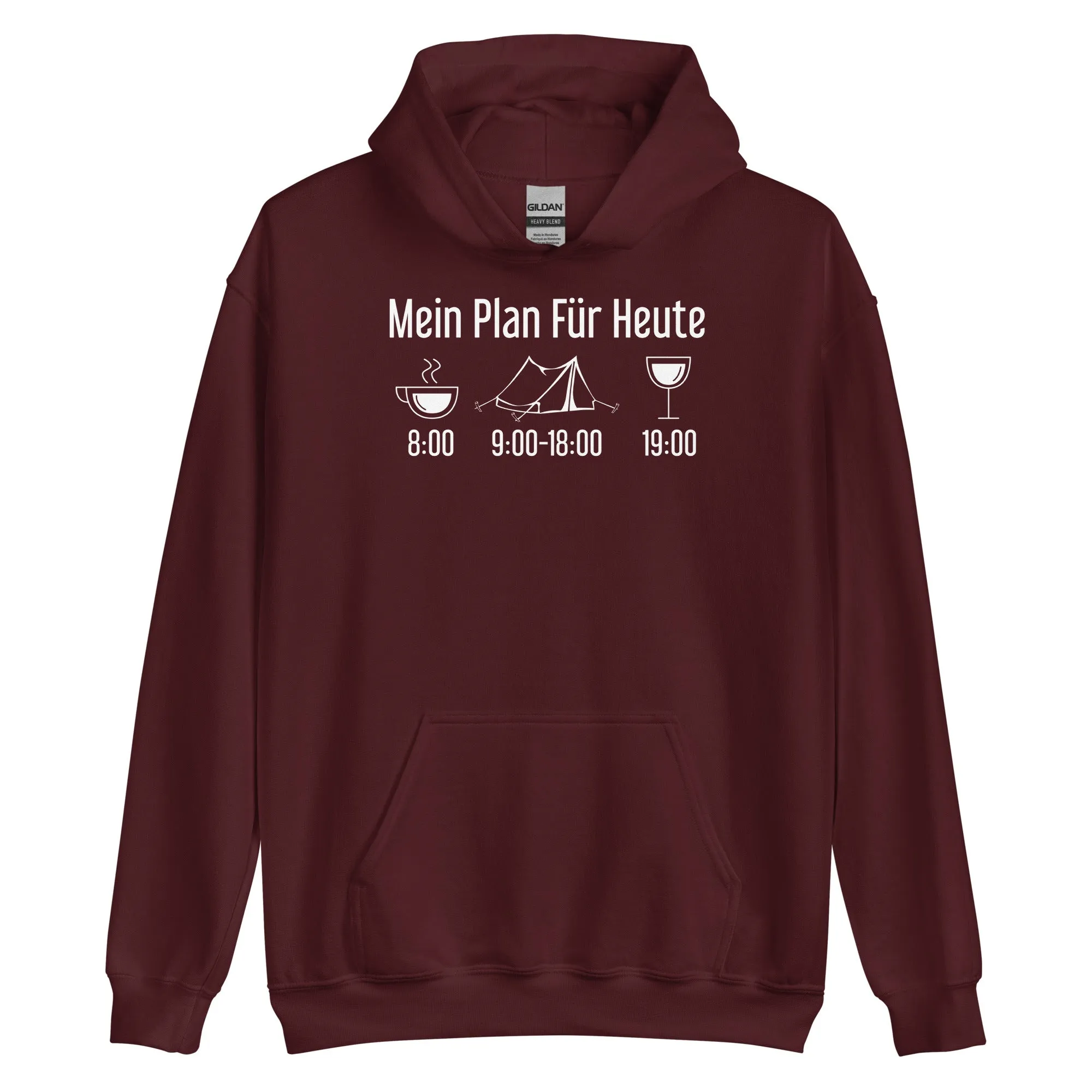 Mein Plan Für Heute 1 - Unisex Hoodie