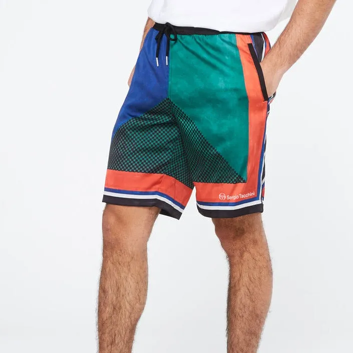 MONTE CARLO SHORTS BLACK/MULTI