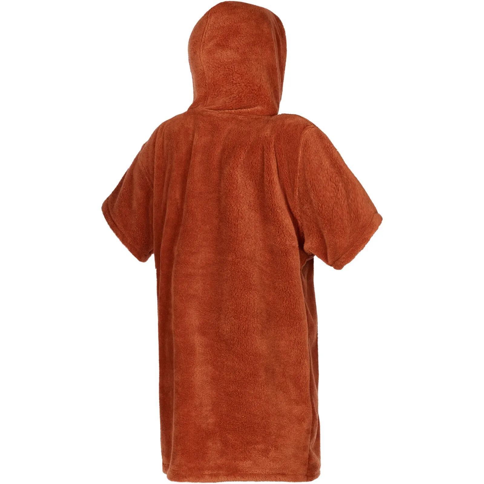 MYSTIC Poncho Teddy Kids | Rusty Red