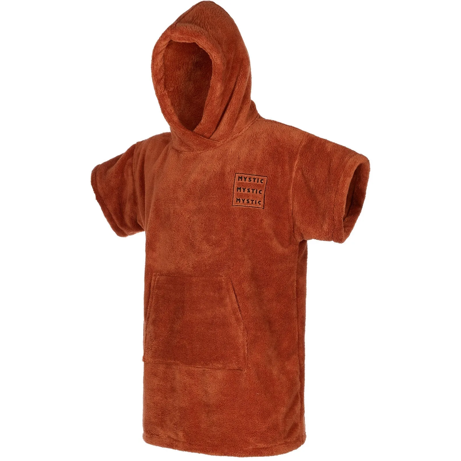 MYSTIC Poncho Teddy Kids | Rusty Red