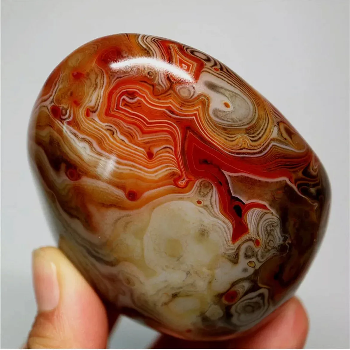 Natural Mad River Agate gemstone