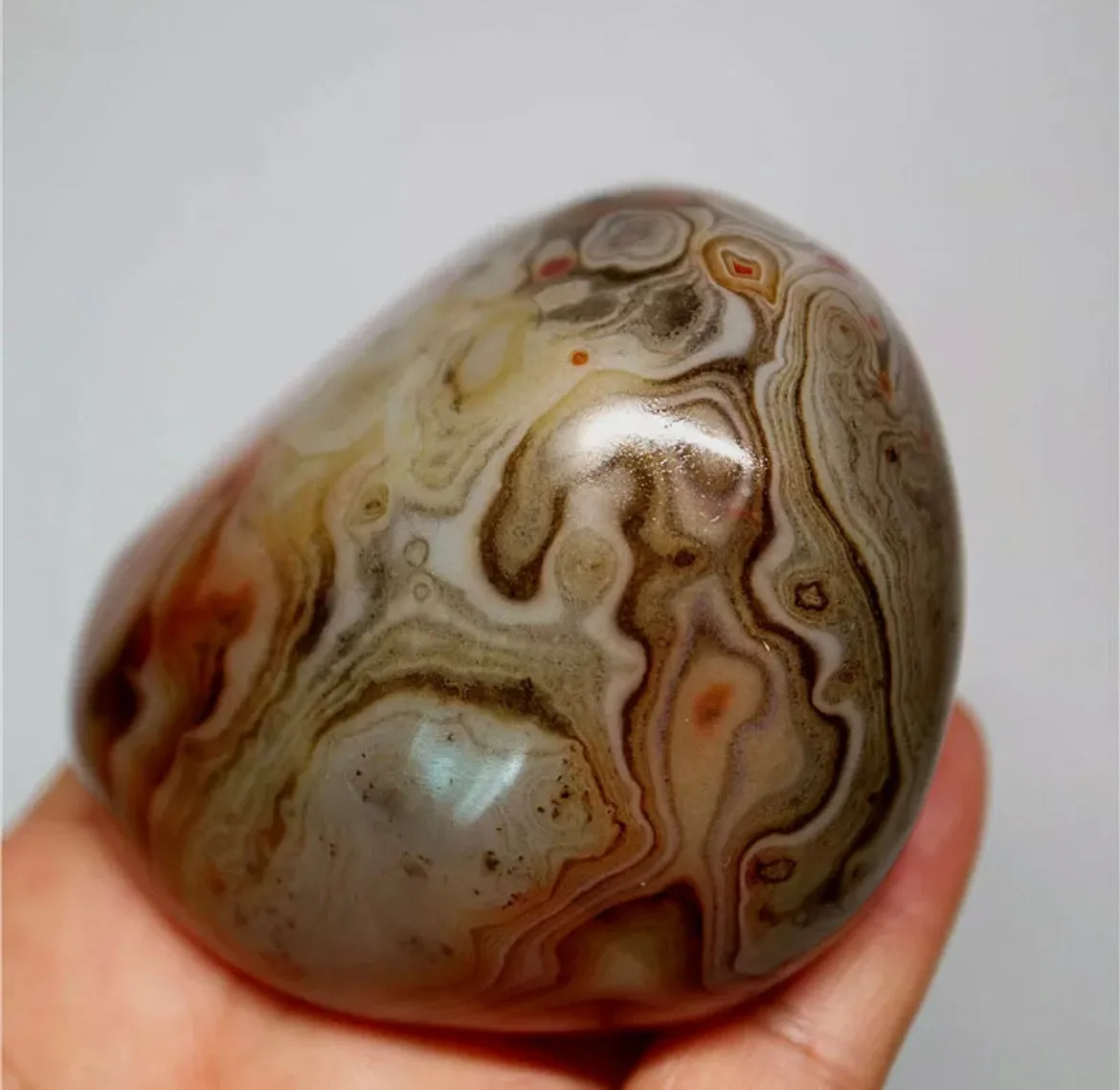 Natural Mad River Agate gemstone