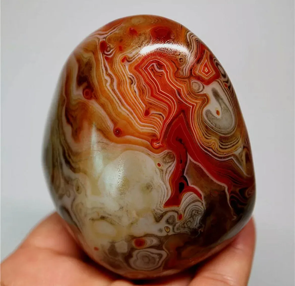 Natural Mad River Agate gemstone