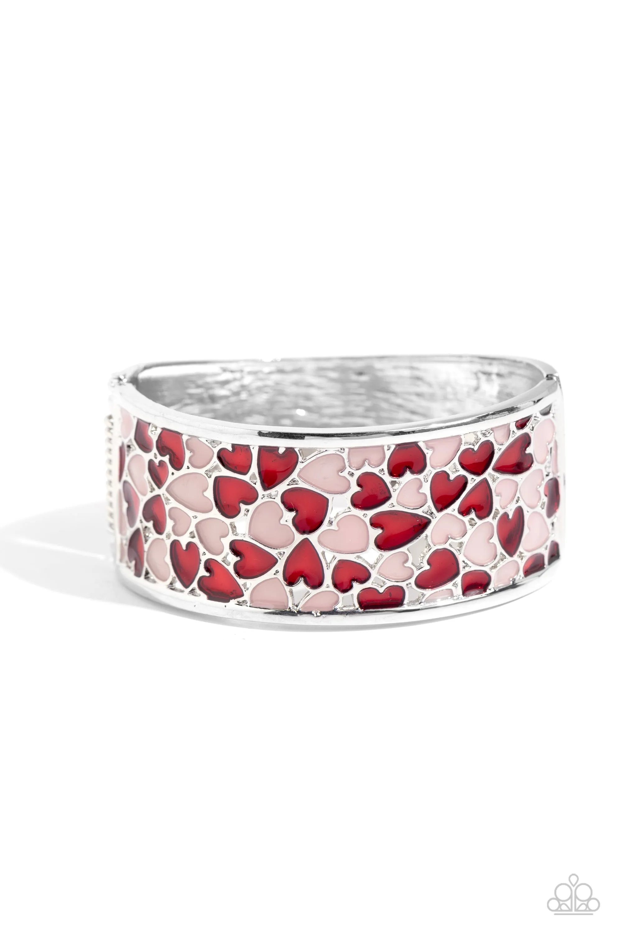 Paparazzi Penchant for Patterns Red Bracelet