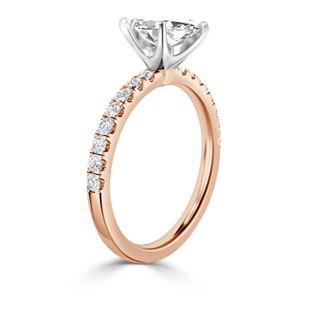 Phoebe - 18ct Rose Gold - Marquise