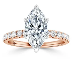 Phoebe - 18ct Rose Gold - Marquise