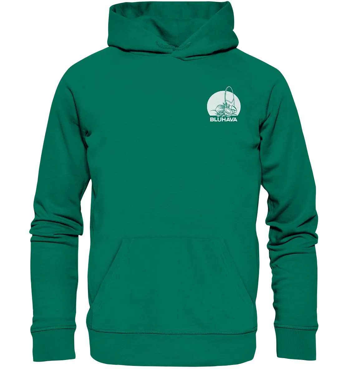 "Essential Coconut Boarder" - Unisex Premium Organic Hoodie