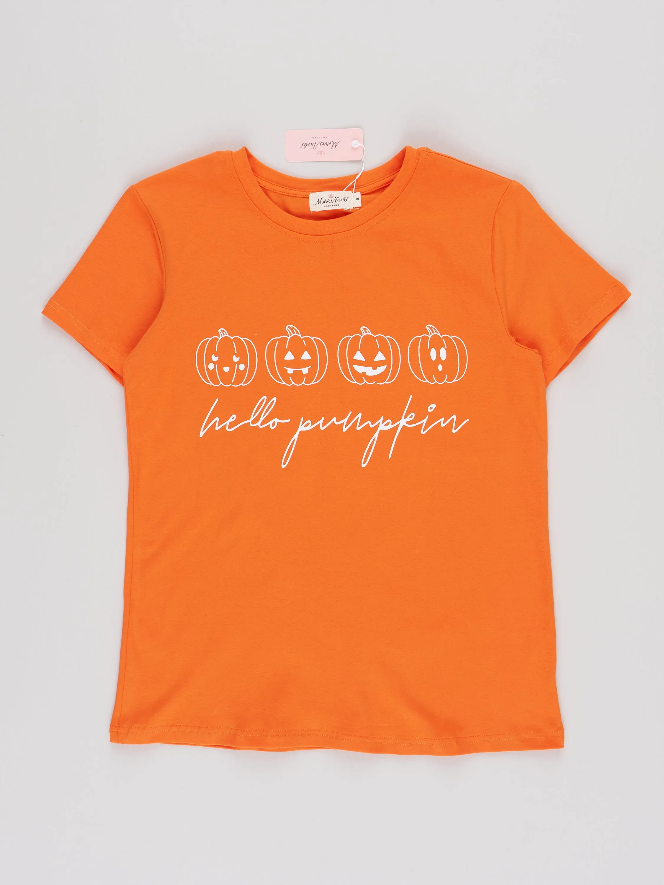 "Hello Pumpkin" Family Jack-O-Lantern Shirt