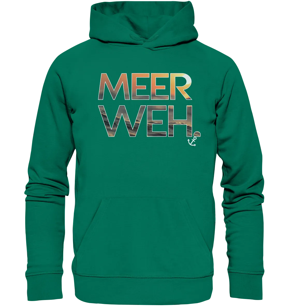 "Meer Weh." - Unisex Premium Organic Hoodie