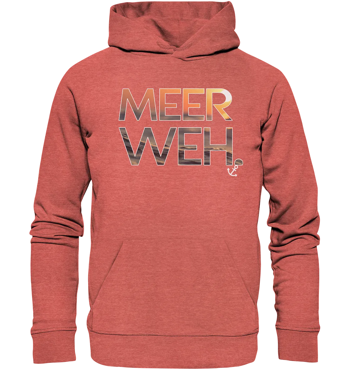 "Meer Weh." - Unisex Premium Organic Hoodie