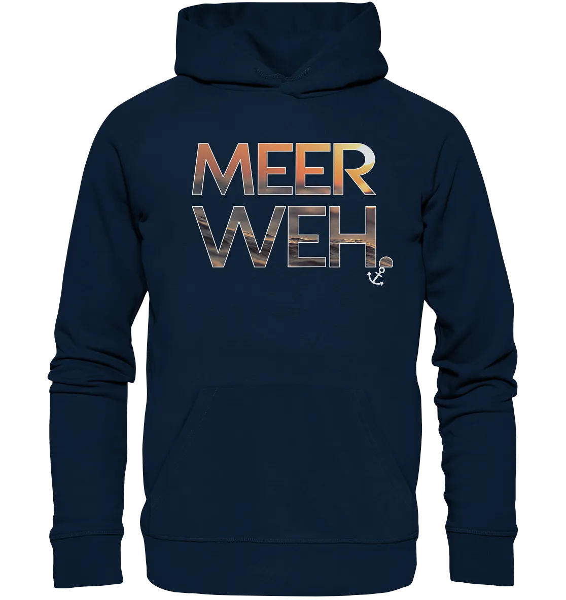 "Meer Weh." - Unisex Premium Organic Hoodie