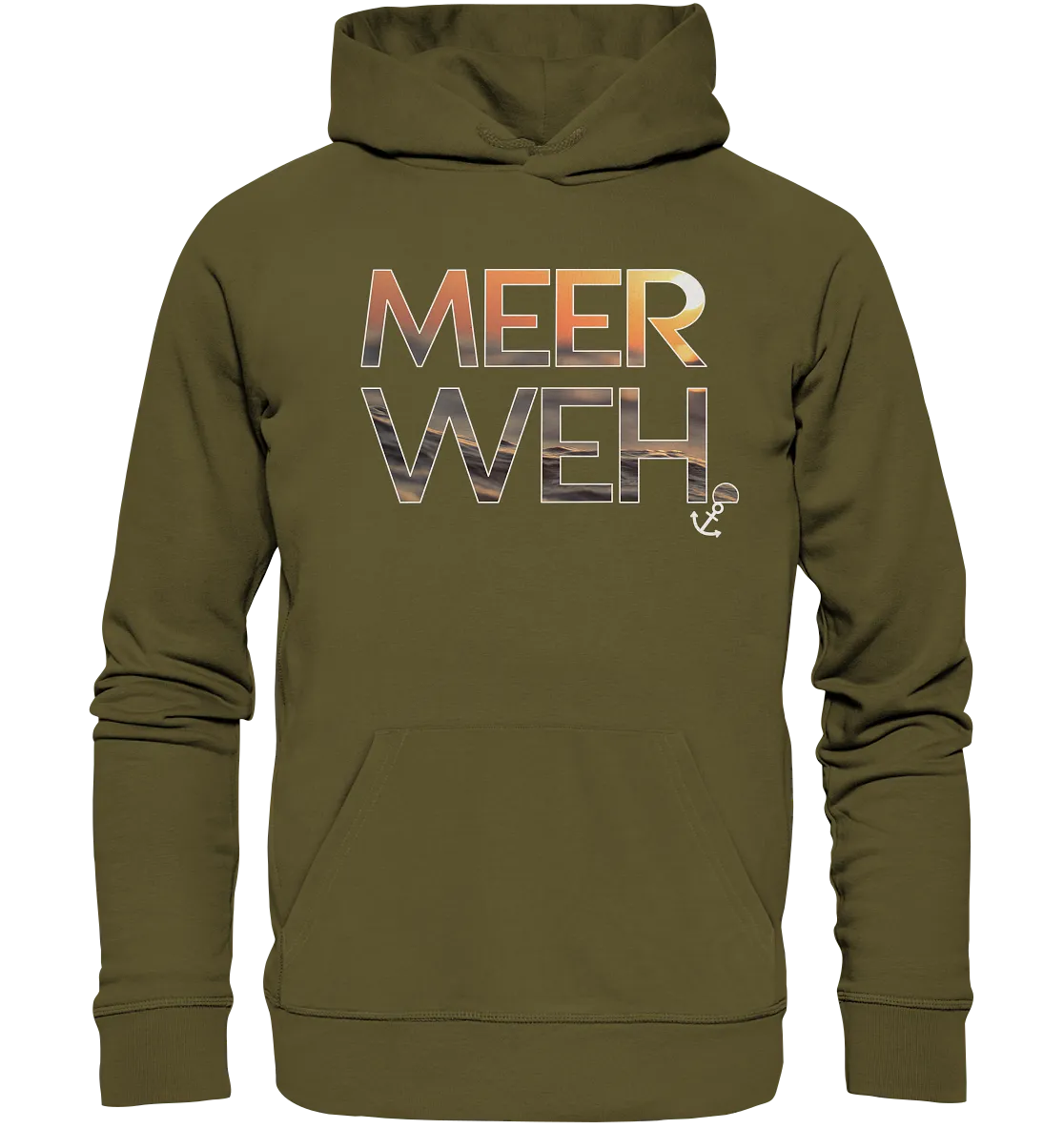 "Meer Weh." - Unisex Premium Organic Hoodie