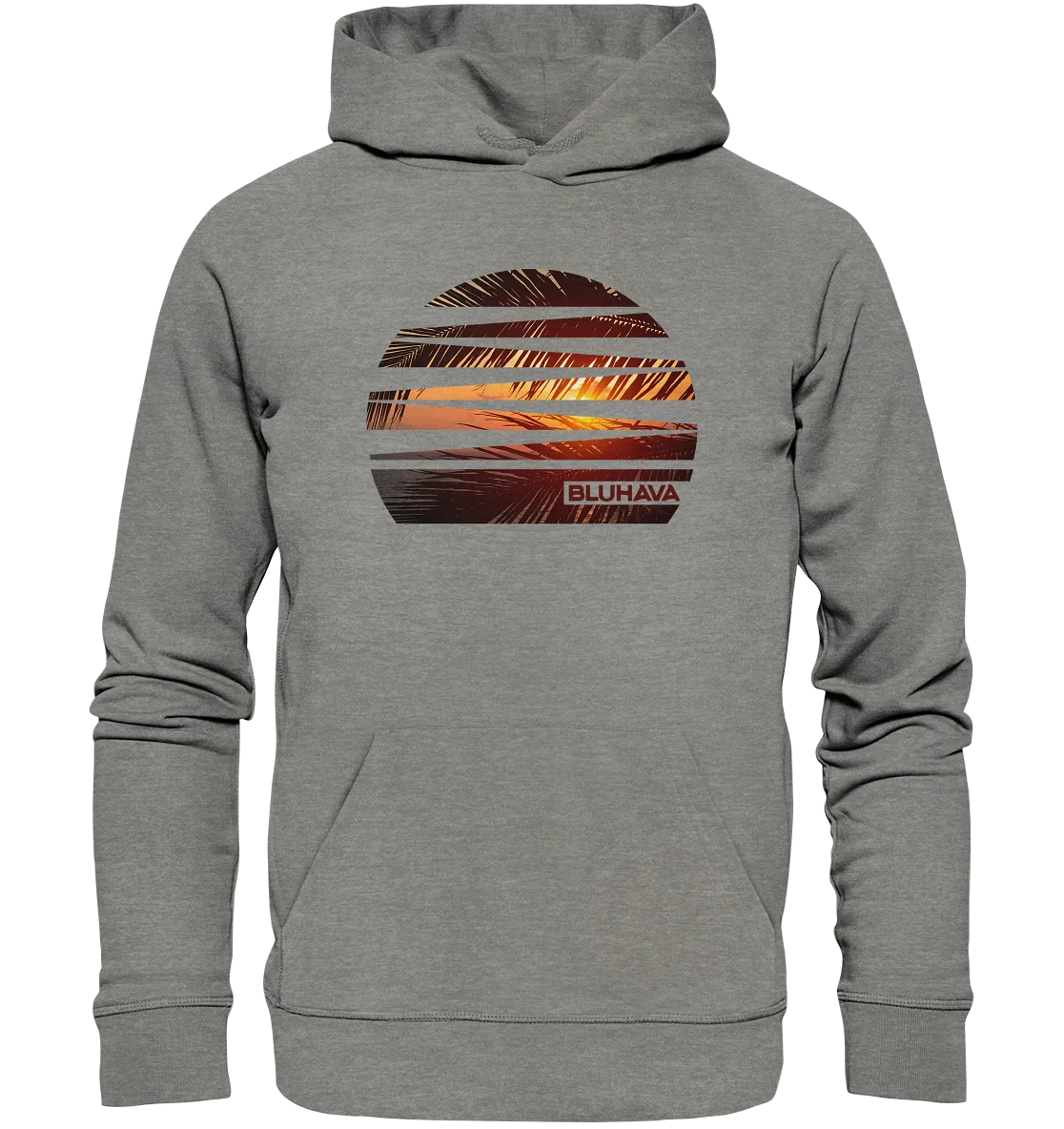 "Tropical Sunset" - Unisex Premium Organic Hoodie