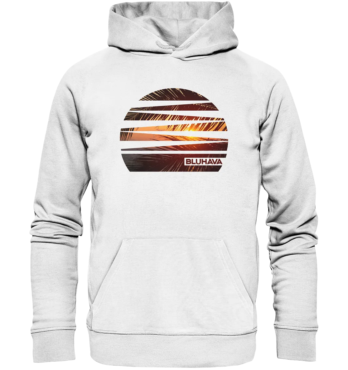 "Tropical Sunset" - Unisex Premium Organic Hoodie